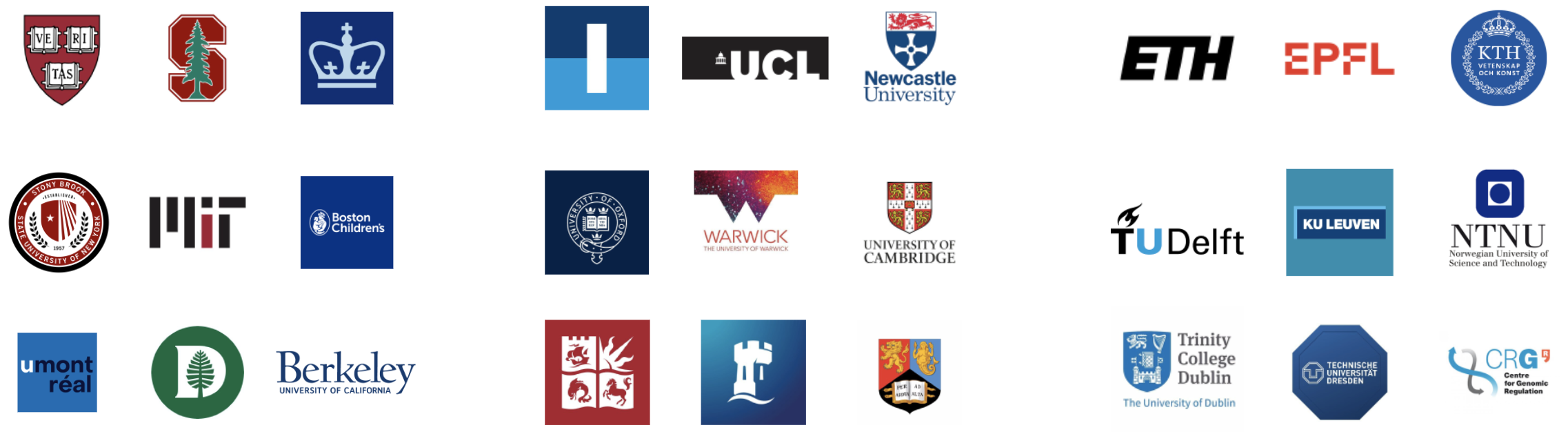 University logos